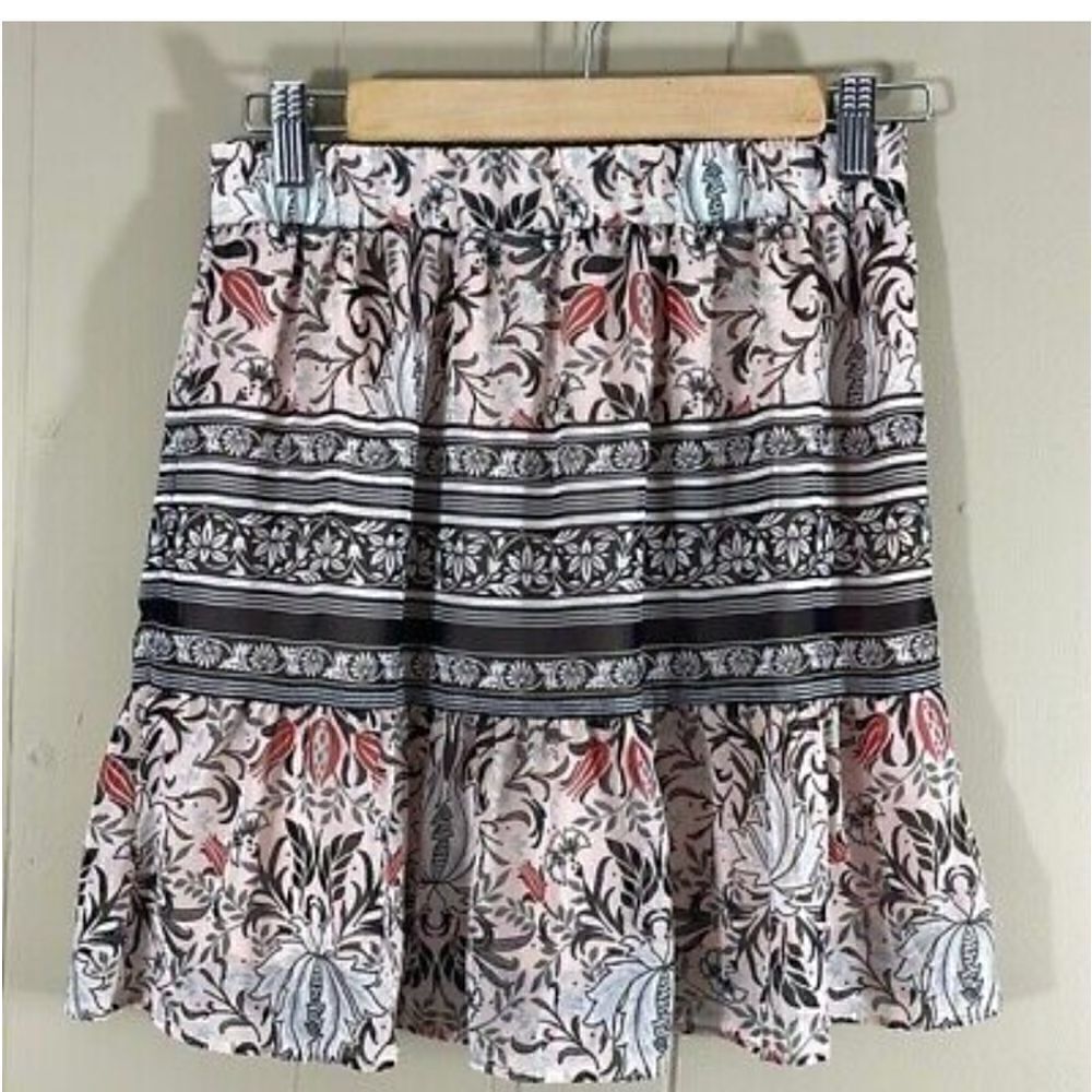 Loft Floral Print Skirt, Size M